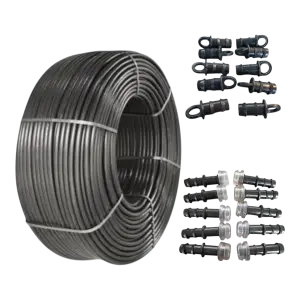 Tub furtun picurare 1000cm/400m, 80piese + 40 start conectori