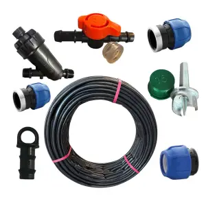 Sistem irigare (furtun) 50cm/100m, 36 accesorii