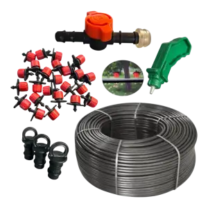 Kit irigare pentru livada, tub irigare Orb, 175 pomi fructiferi