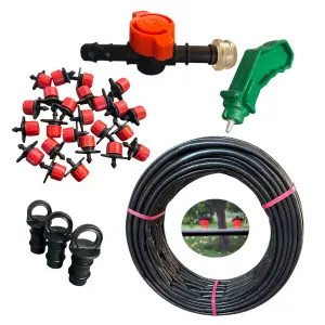 Kit irigare pentru livada, tub irigare Orb, 25 pomi fructiferi