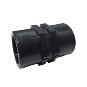 Niplu compresiune egal PEHD, 2 1/2 filet interior