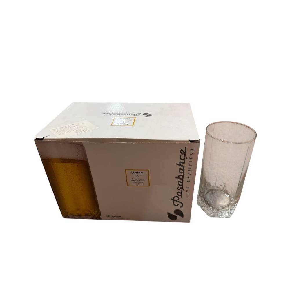 Pahare sticla 440 ml, (pahare bere), set 6 bucati Pahare sticla 440 ml, (pahare bere), set 6 bucati