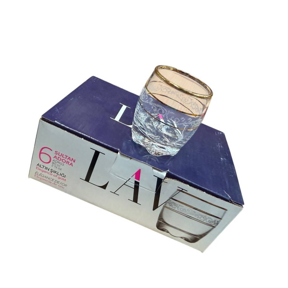 Pahare lichior (tuica) 80 ml, Sultan Adora, 6 bucati Pahare lichior (tuica) 80 ml, Sultan Adora, 6 bucati