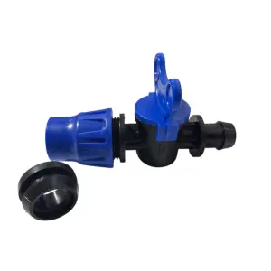 Robinet tub picurare 20 mm cu garnitura si piulita, Poelsan