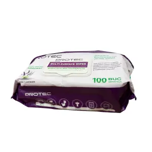 Servetele umede bicarbonat si lavanda 100 buc Protec