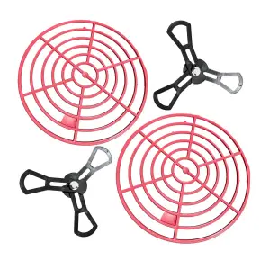 Set 2 x Presa muraturi (cruce), 31.5 cm + 2 x Presator varza rotund 45 cm