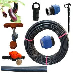 Furtun picurare (tub), vinete 30cm/100m, 10 randuri x 10 m