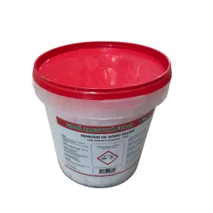 Soda caustica fulgi, 1 kg concentratie 98%