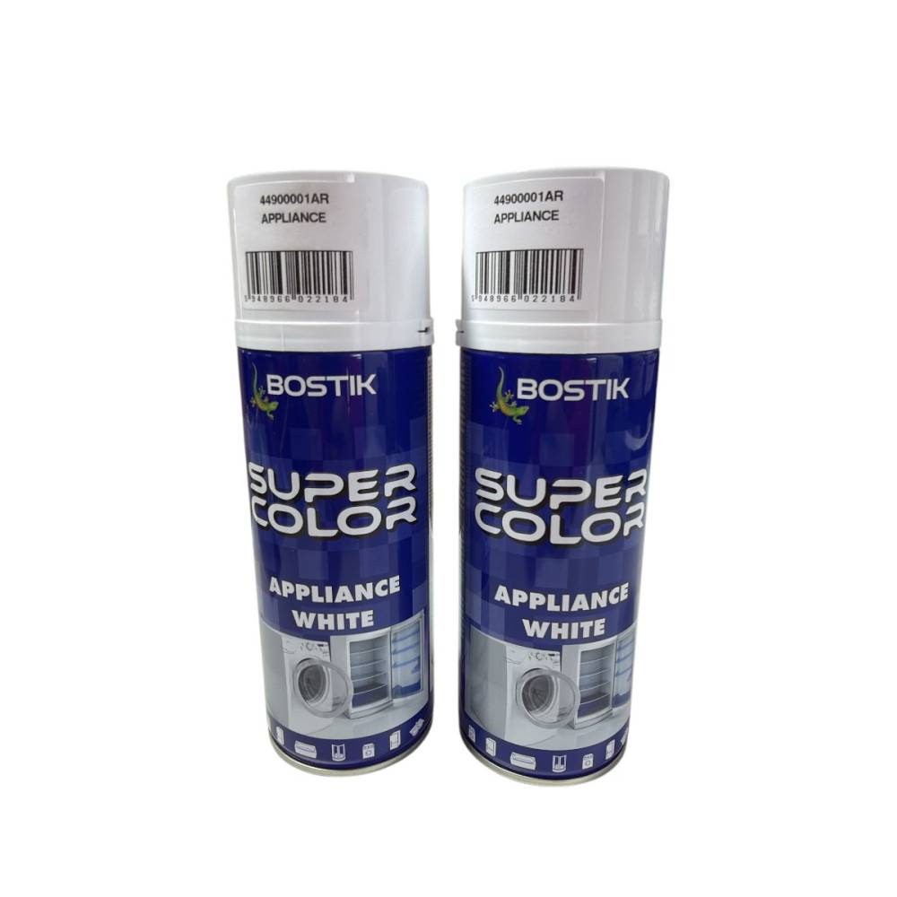 Set 2 x Bostik vopsea, efect smalt (spray), alb lucios, interior 400 ml Set 2 x Bostik vopsea, efect smalt (spray), alb lucios, interior 400 ml