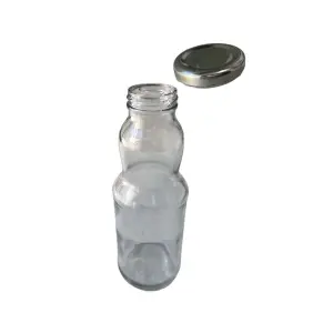 Sticla suc de rosii (bulion/sirop) 500 ml cu capac (transparenta)