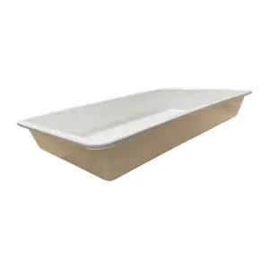 Tava autoservire (tava plastic mare), adanca, 57x35x8 cm