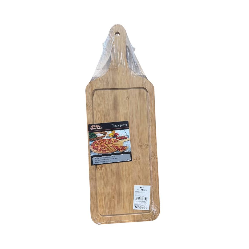 Tocator bambus 49x17x1 cm, servire pizza Tocator bambus 49x17x1 cm, servire pizza