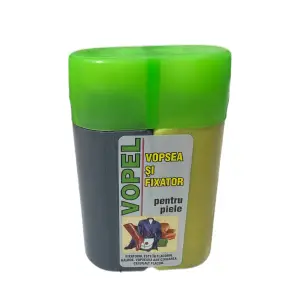 Vopsea piele (vopel) gri, pentru revopsire