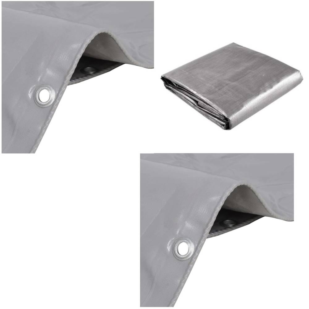 Prelata impermeabila cu inele prindere 2x12m, 175g/mp Prelata impermeabila cu inele prindere 2x12m, 175g/mp