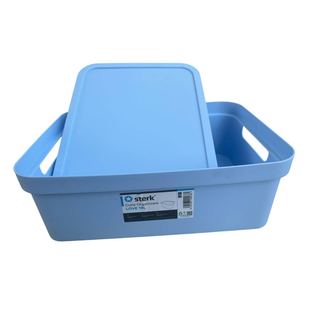 Cutie organizare/ depozitare cu capac 31L Cutie organizare/ depozitare cu capac 31L