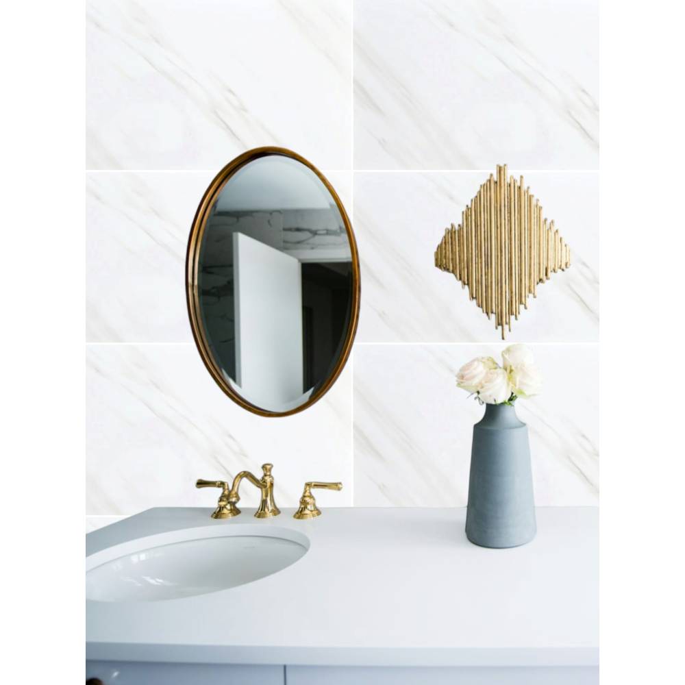 Tapet 3D autoadeziv, 60x30cm PVC, imitatie marmura, Galben, 10buc/set Tapet 3D autoadeziv, 60x30cm PVC, imitatie marmura, Galben, 10buc/set