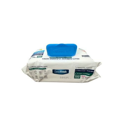Set 3+1 cadou Servetele umede multisuprafete cu Bicarbonat si otet, DeepFresh Set 3+1 cadou Servetele umede multisuprafete cu Bicarbonat si otet, DeepFresh
