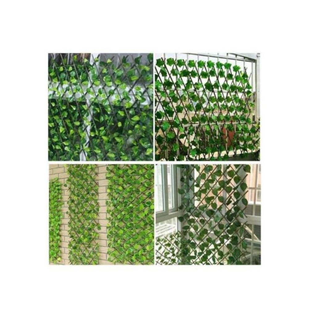Gard viu artificial extensibil 2m x 1m verde (balcon, terasa) Gard viu artificial extensibil 2m x 1m verde (balcon, terasa)