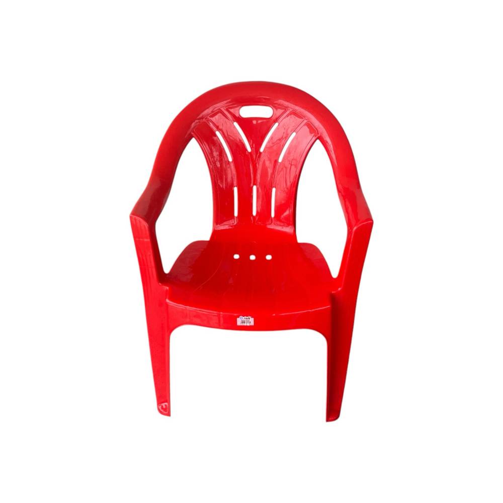 Scaun gradina din plastic rosu Scaun gradina din plastic rosu