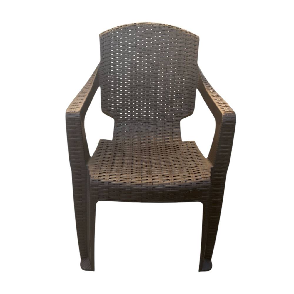 Scaun gradina tip ratan, infinity, maro (exterior) Scaun gradina tip ratan, infinity, maro (exterior)