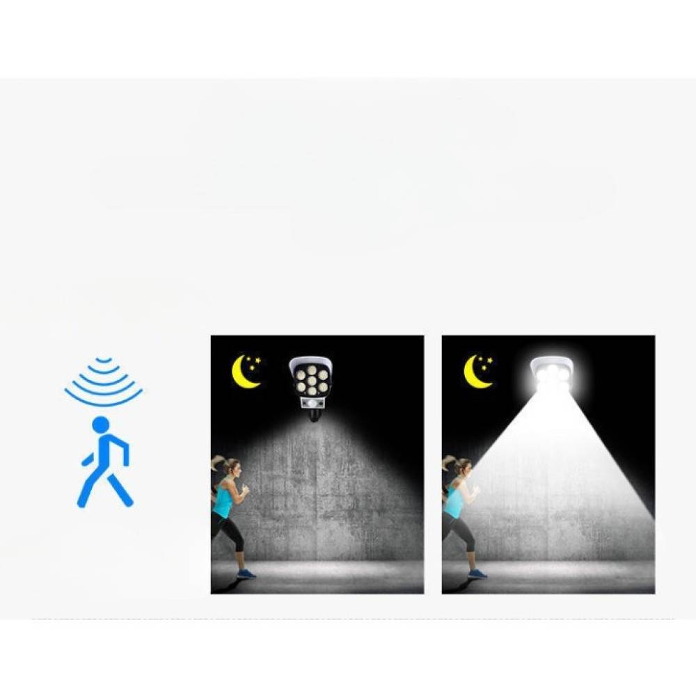 Camera de supraveghere falsa , incarcare solara 77 leduri , senzor de miscare , Flippy Camera de supraveghere falsa , incarcare solara 77 leduri , senzor de miscare , Flippy