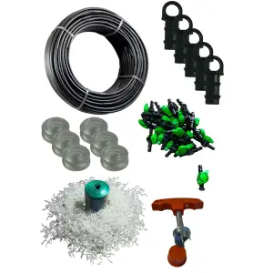 Sistem irigare prin picurare (furtun) 20cm/100m, 132 accesorii