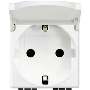 Priza cu capac 2P+T , bticino AM5440/2P