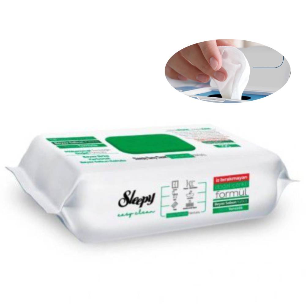 Servetele sleepy cu bicarbonat si otet (umede) 100 buc, Extra Curatare Servetele sleepy cu bicarbonat si otet (umede) 100 buc, Extra Curatare