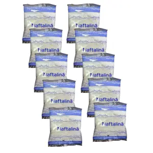 Naftalina cristale, 50g x 10 buc