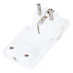 Stecher Plat cu priza, 16A