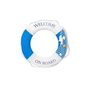 Colac decorativ pentru vapor 40cm Albastru