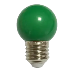 Bec LED G45 Lumina Verde 1W