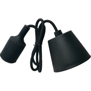 Lampa Suspendata Viola Neagra E27