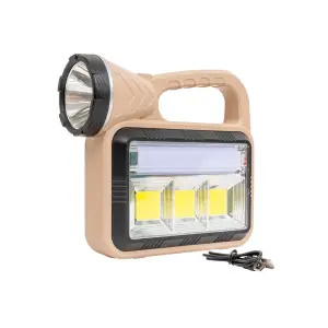 Lanterna 8 tipuri de lumina incarcare solara, USB