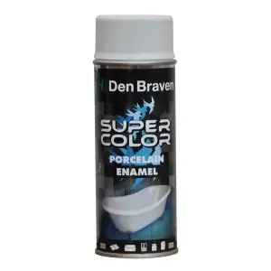 Vopsea spray, Portelan pentru cada, chiuvete emailate, Den Braven 400 ml