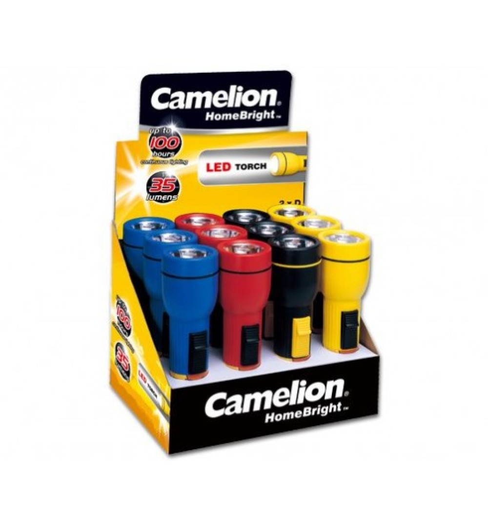 Lanterna LED Camelion (baterie 2xR20)