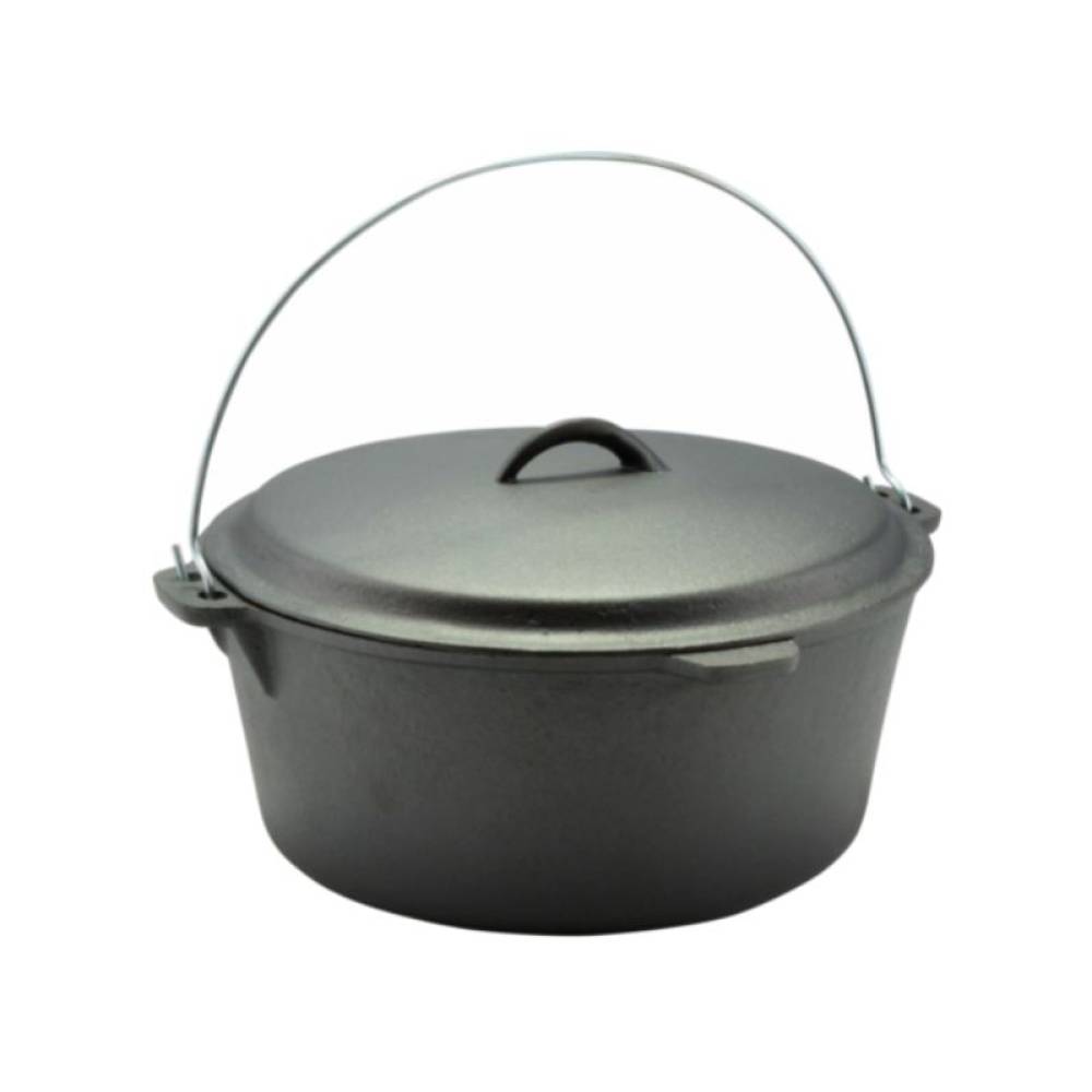 Ceaun fonta 5.5 litri cu capac Ceaun fonta 5.5 litri cu capac