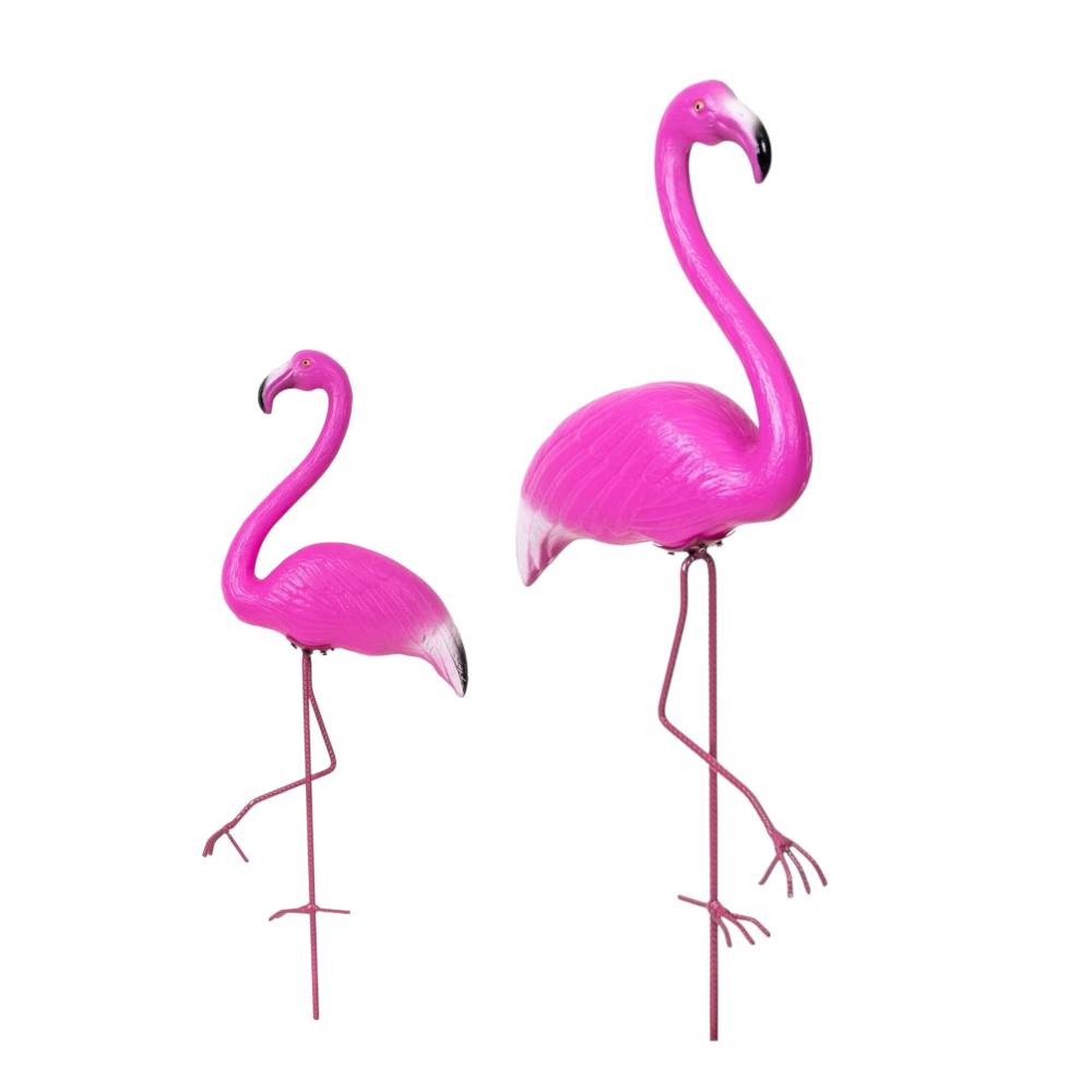Flamingo decoratiune pentru gradina, 65cm Flamingo decoratiune pentru gradina, 65cm