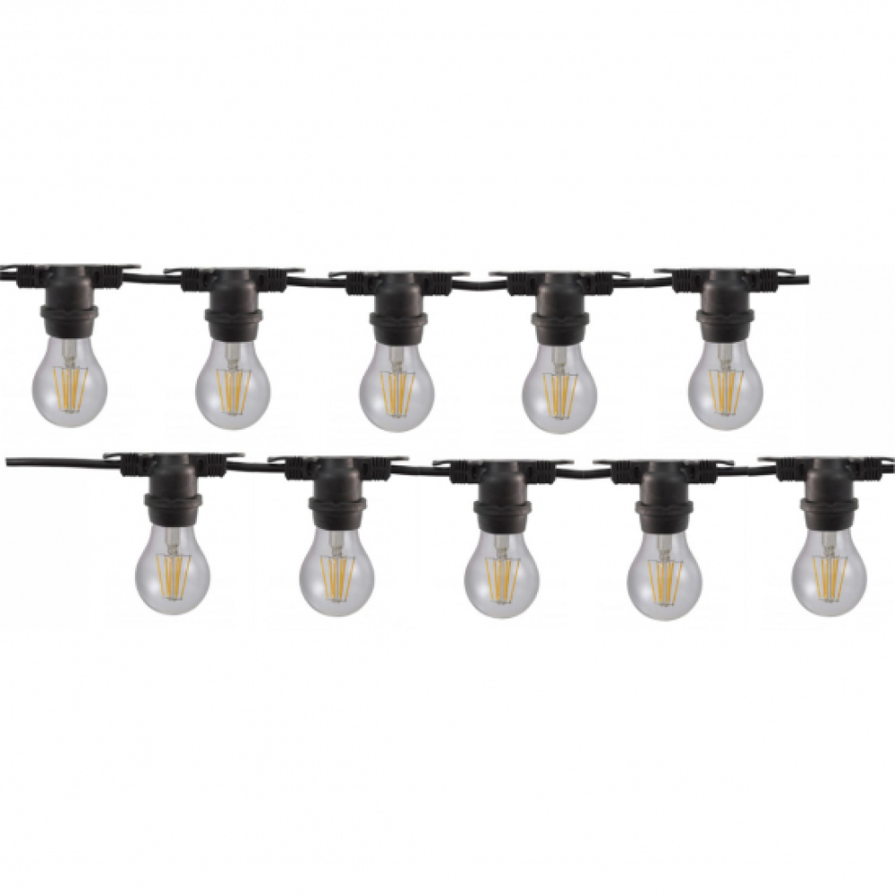 Ghirlanda luminoasa, 10m, interconectabil, E27, IP65, 10m Ghirlanda luminoasa, 10m, interconectabil, E27, IP65, 10m