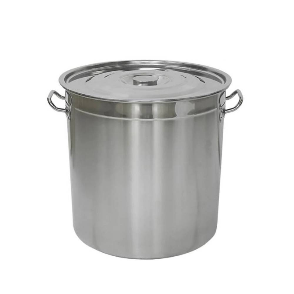 Oala inox cu capac, 20L Oala inox cu capac, 20L