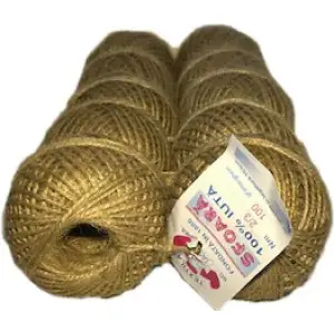 Set 10 x Sfoara iuta 100 grame (canepa)