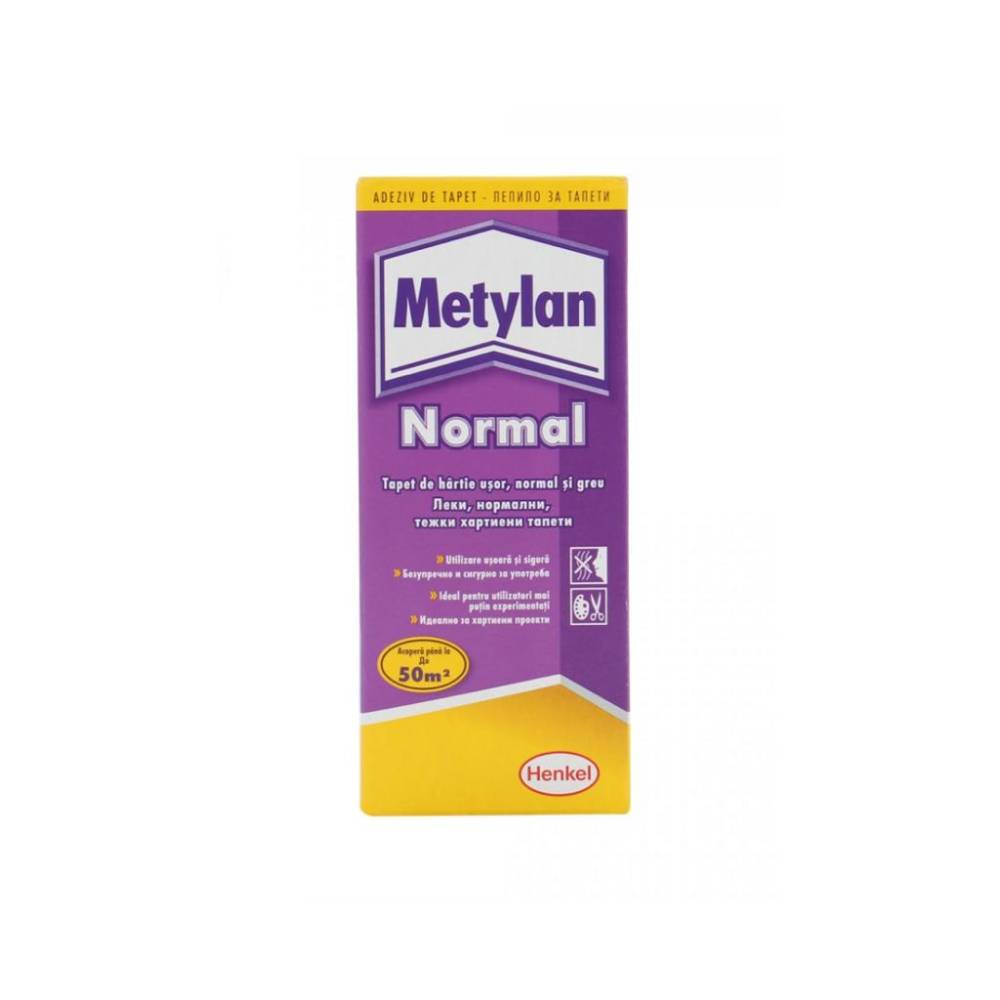 Adeziv pentru tapet, interior, Metylan Normal, 125 gr Adeziv pentru tapet, interior, Metylan Normal, 125 gr