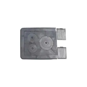 Plita soba 3 ochi din fonta cu rama si doua gratare incluse 72cmx64cm