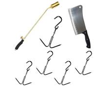 Simplu + carlig macelarie + satar