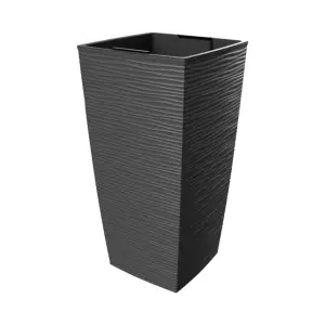 Ghiveci flori inalt 46 cm, patrat