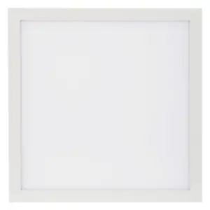 Panou Led 295x295 cu Rama alba, 20W, 6400K, lumina rece