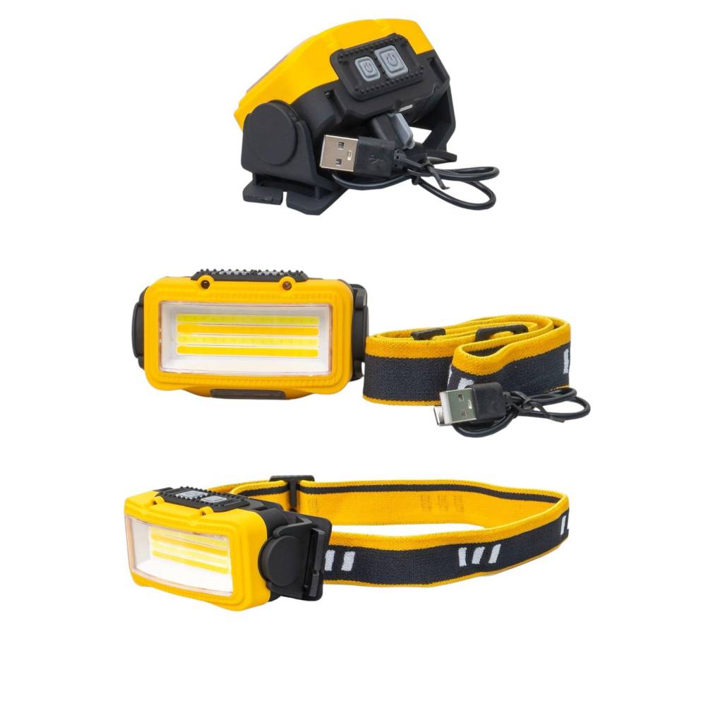 Lanterna de cap 8 tipuri de lumina, USB Lanterna de cap 8 tipuri de lumina, USB