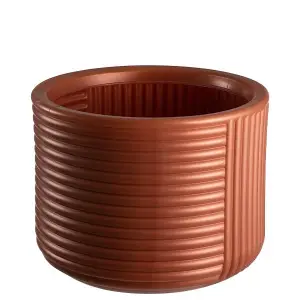 Ghiveci mare bronz ,rotund, ira 38 x 30 cm