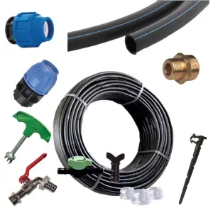 Sistem irigare (furtun) 20cm/100m, 65 accesorii