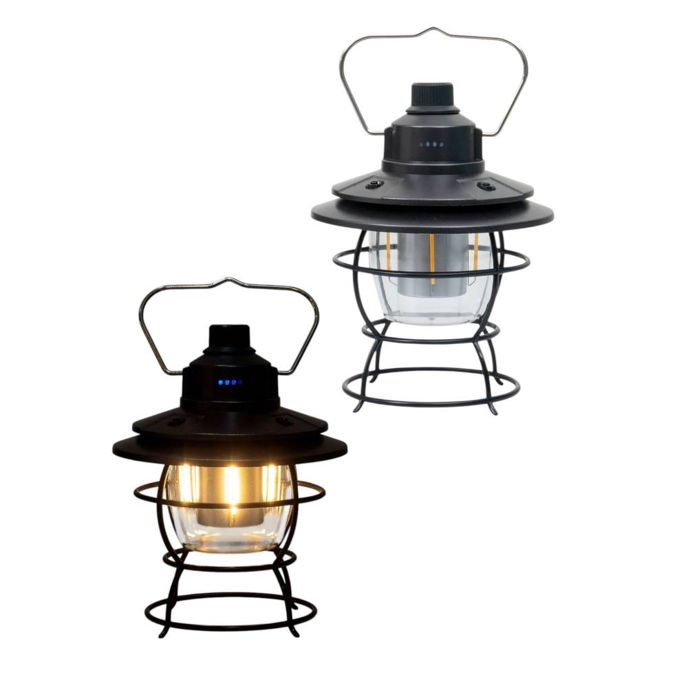 Felinar negru 3 tipuri de lumina Felinar negru 3 tipuri de lumina